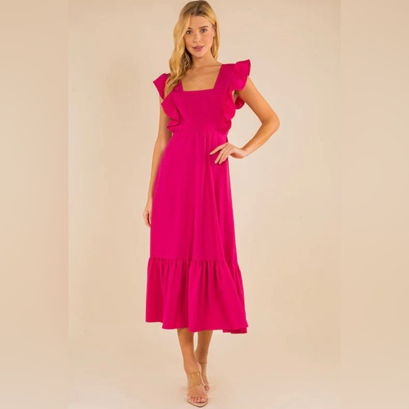 Self portrait Sophia Midi Dress Sz US2, UK6